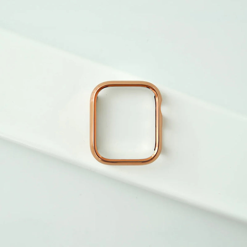 ( ROSE GOLD ) Apple Watch Case Light weight