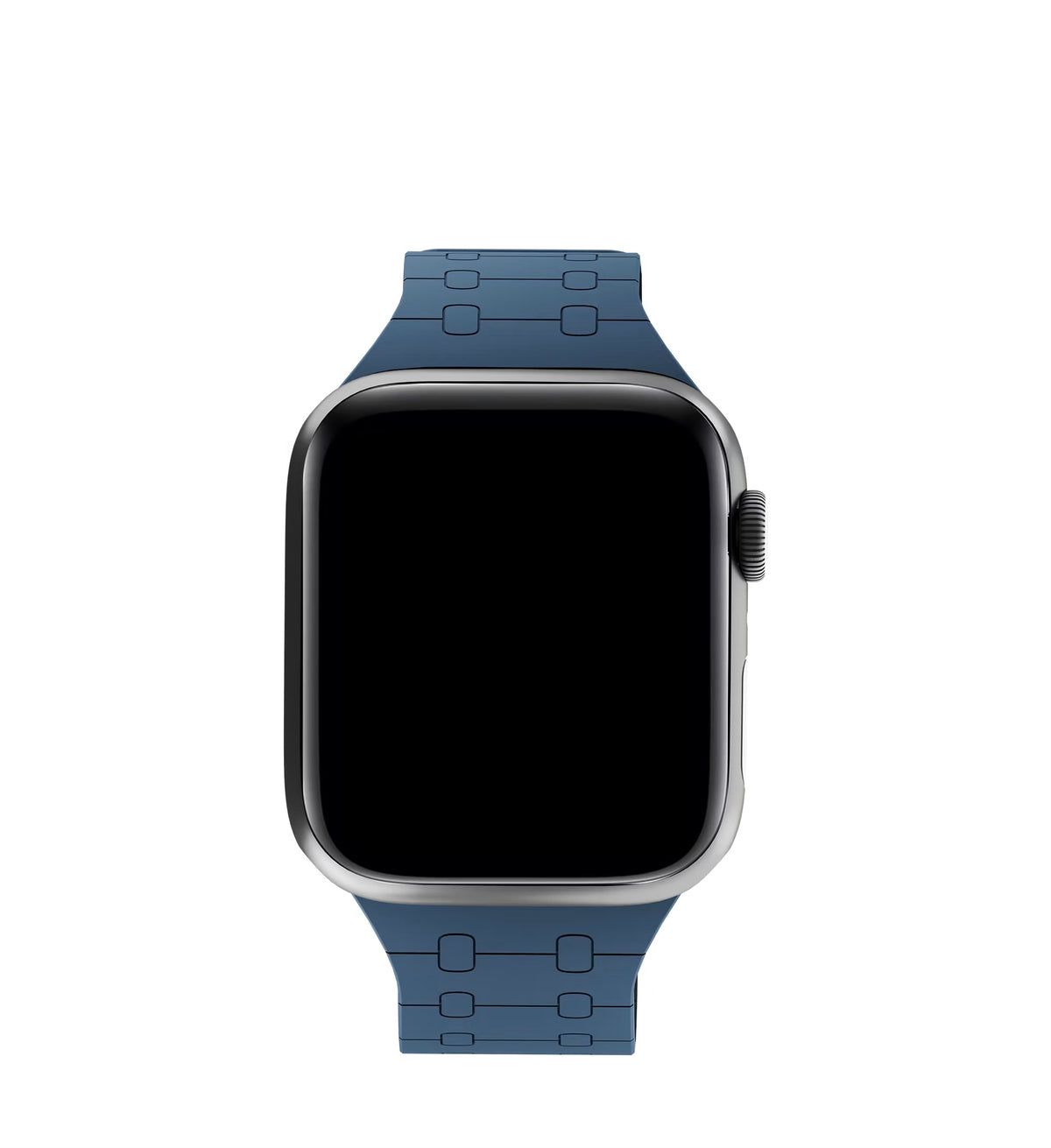 Blue  Magnetic Snap - Fit Apple WatchBand