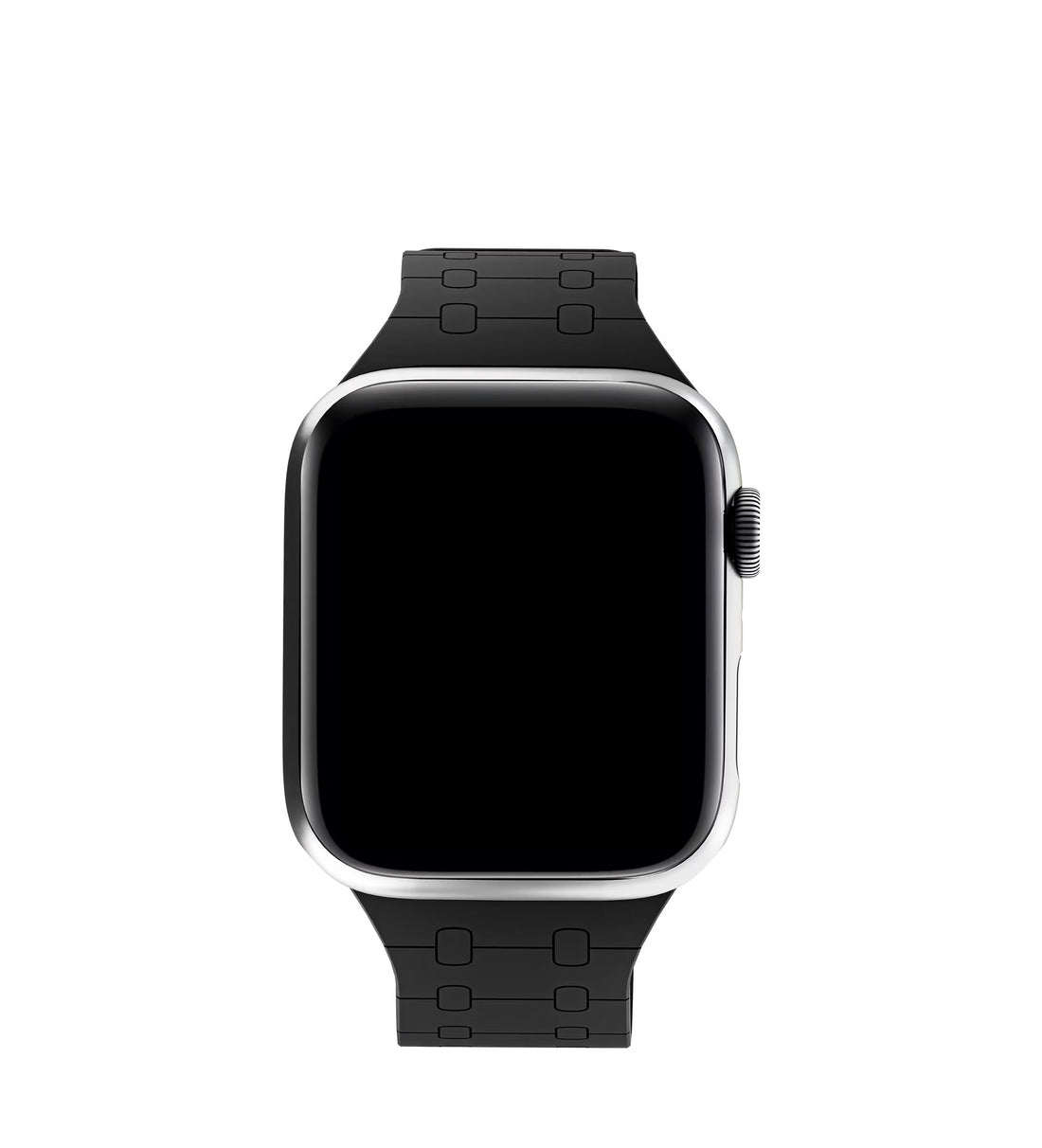 Black Magnetic Snap - Fit Apple WatchBand