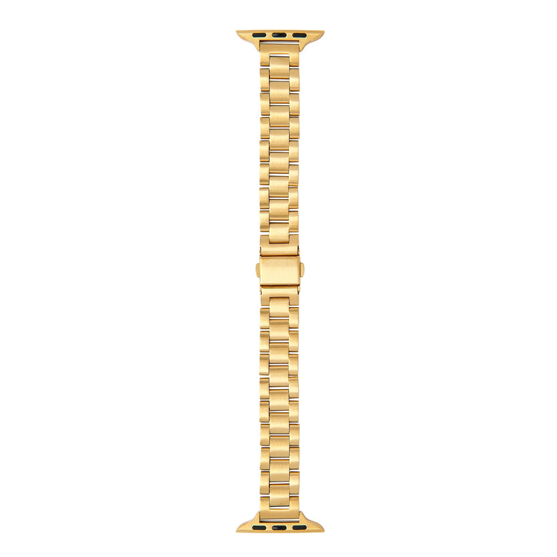 Blossom cases ® sleek gold stainless steel  watchband for Apple Watch