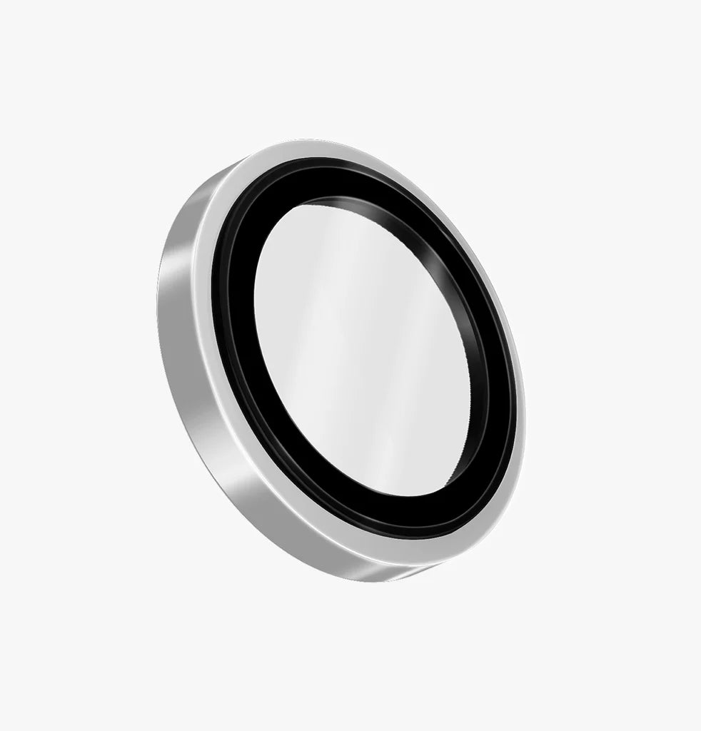 iPhone 15 pro / 15 pro max  Lens Protector ( silver )