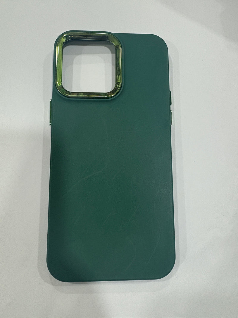 Dark Green Silicon  iPhone 14 Pro Max case