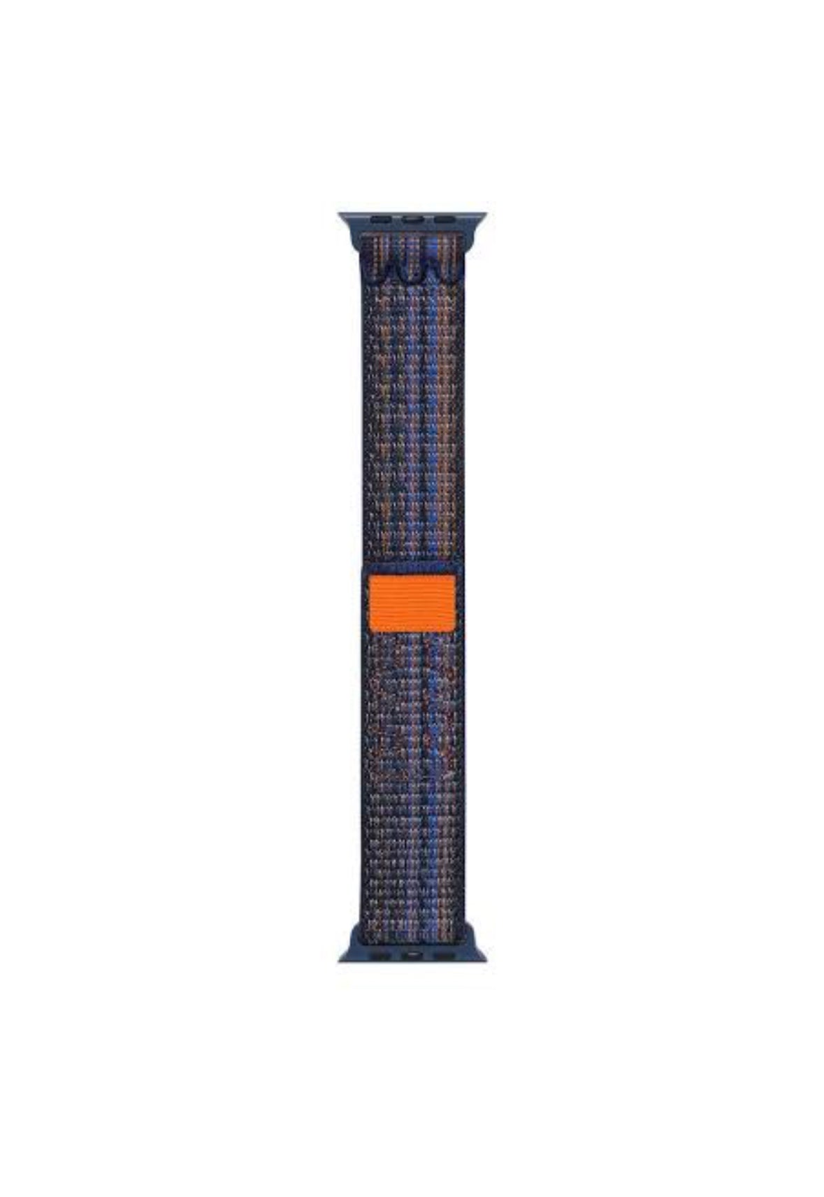 Dark Blue Nylon Adjustable Apple WatchBand