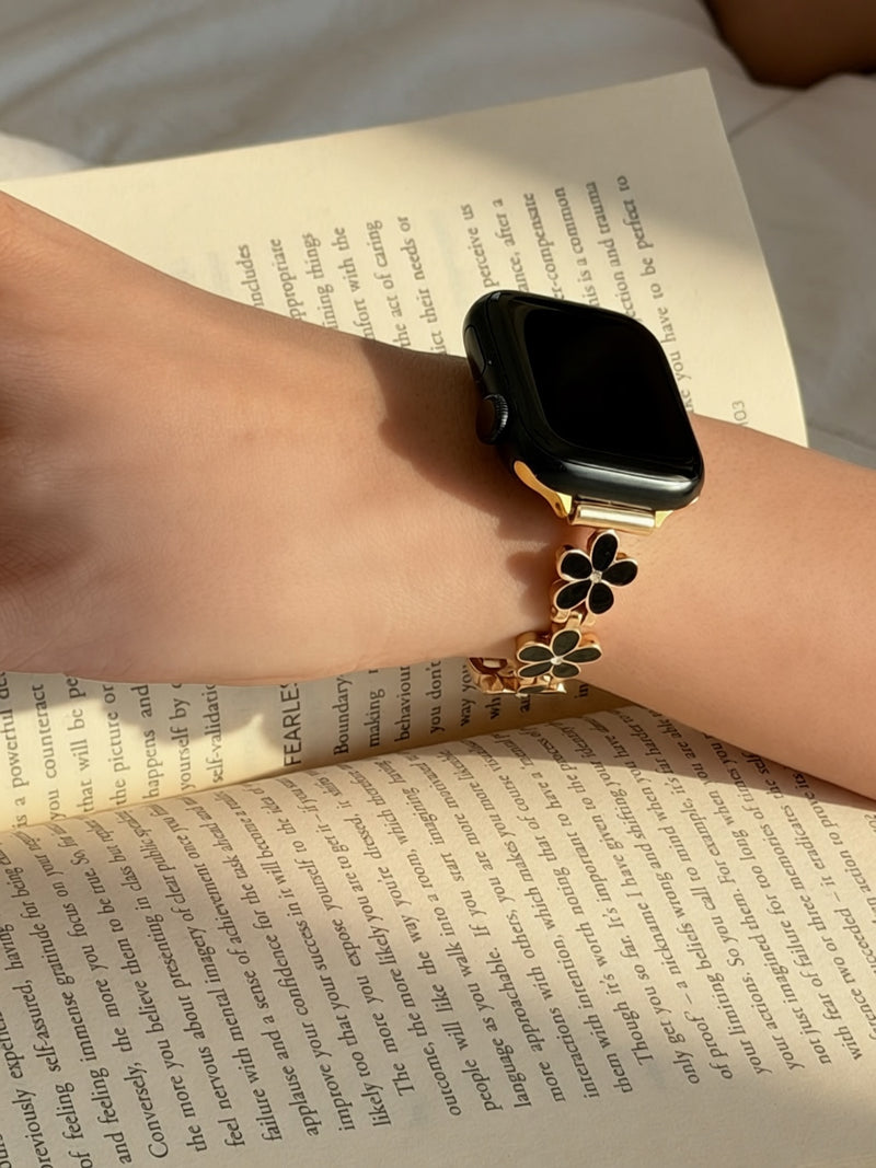 BLISS  FLORAL GOLD  WATCHBAND