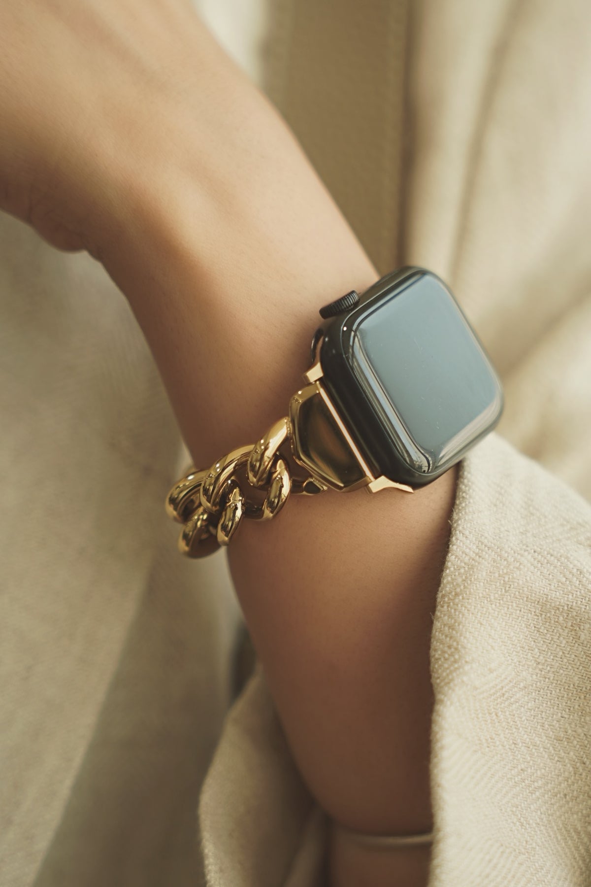 ELARA  APPLE WATCH BRACELET -  GOLD (ST-STEEL)
