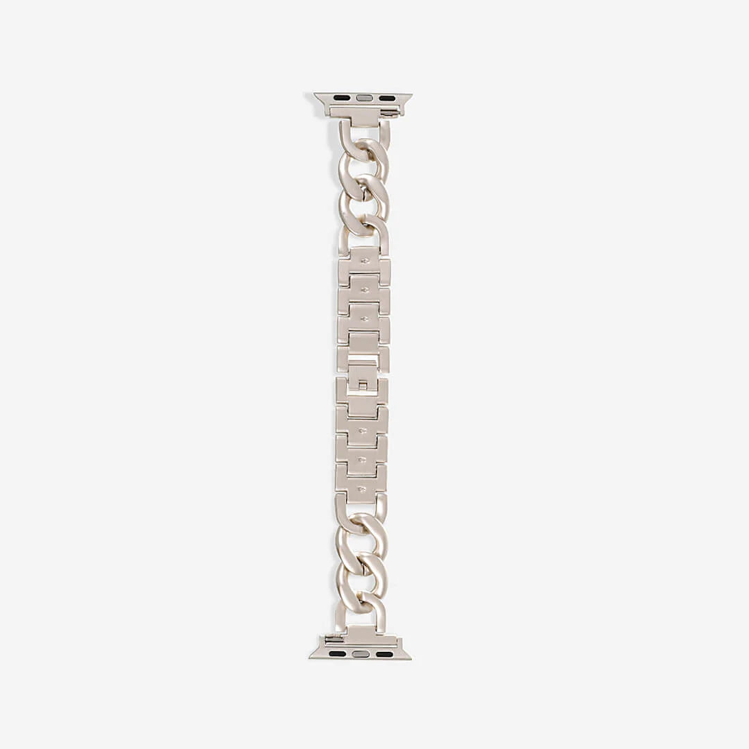 STARLIGHT LOOP-OVAL CHAIN APPLE WATCH STRAP - STARLIGHT