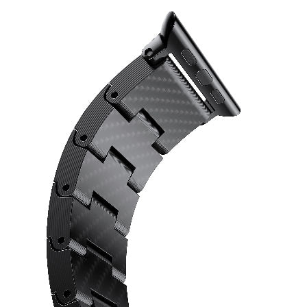 Real carbon fibre watchband For Apple Watch