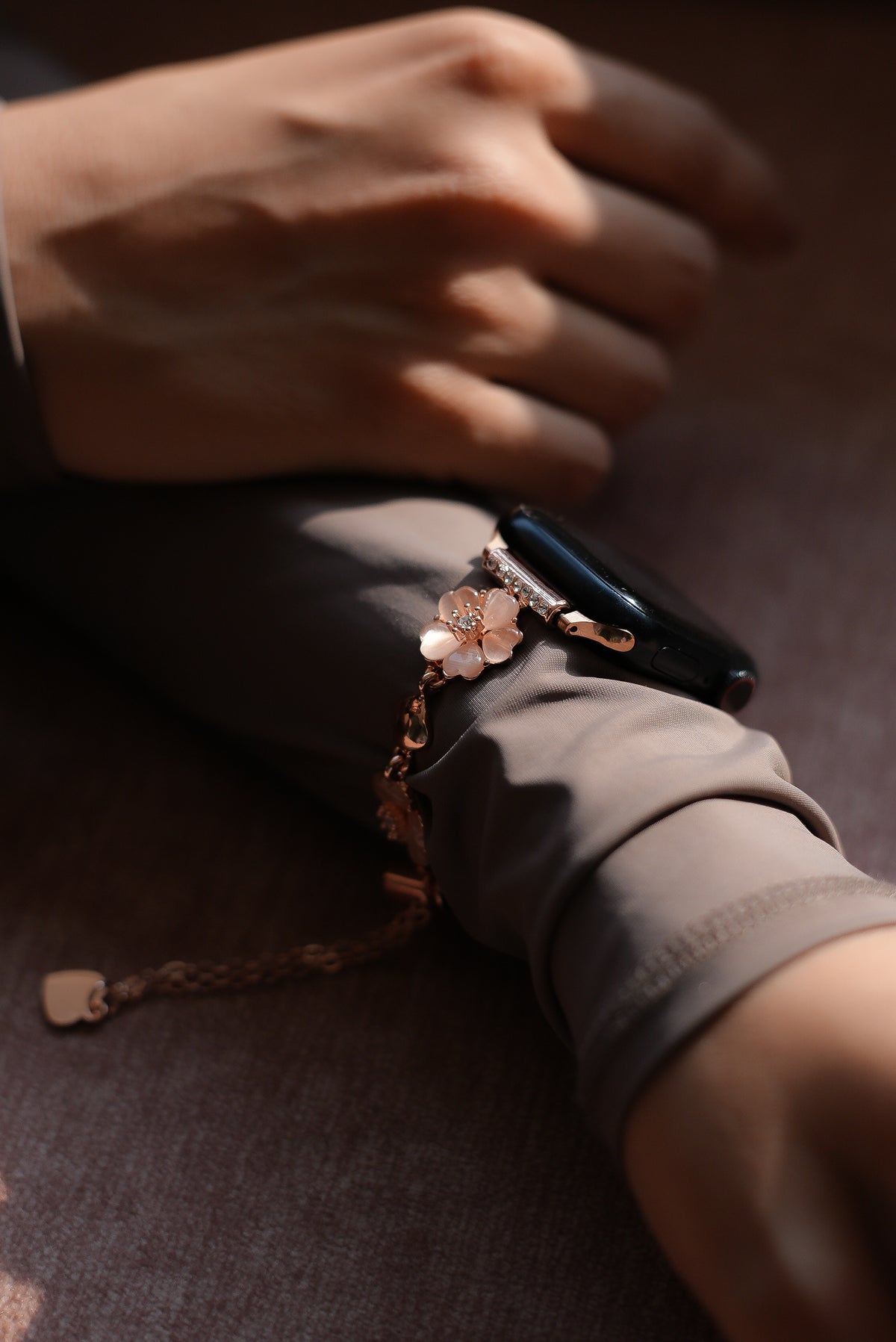 Blossom Cherry  Apple Watch Bracelet - Rose Gold