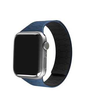Blue  Magnetic Snap - Fit Apple WatchBand
