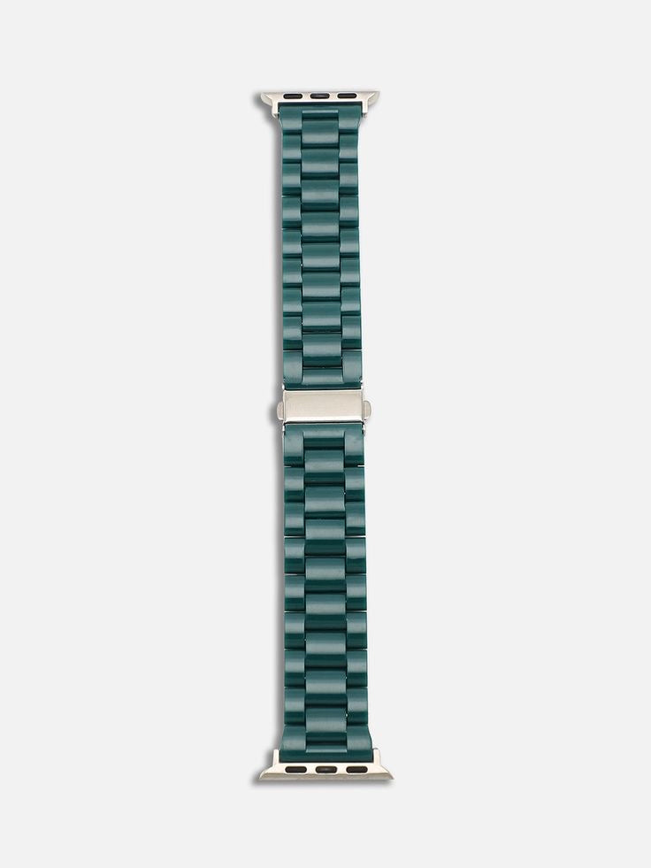 GREEN  RESIN WATCHBAND