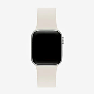 Starlight White Silicone Apple WatchBand S/M Size