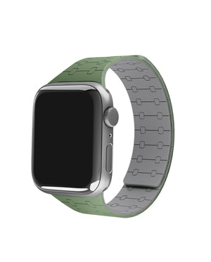 Green  Magnetic Snap - Fit Apple WatchBand