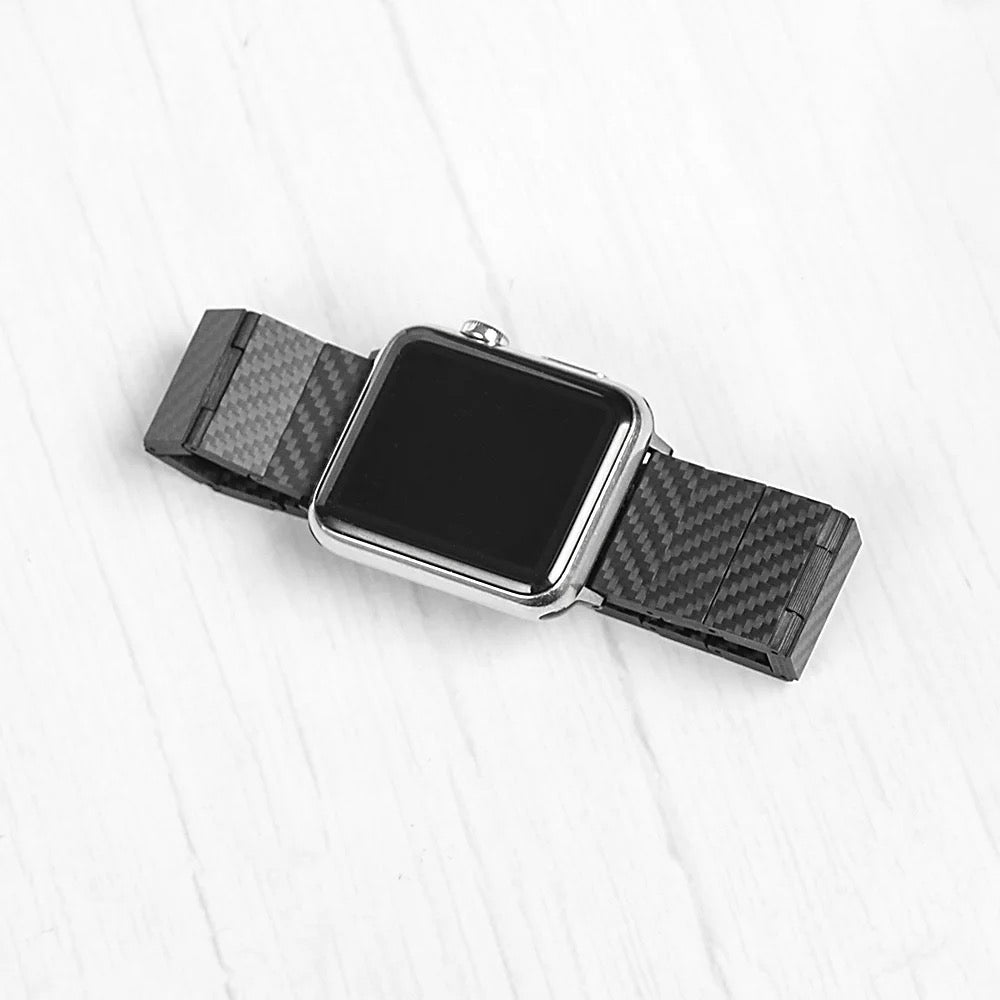 Real carbon fibre watchband For Apple Watch