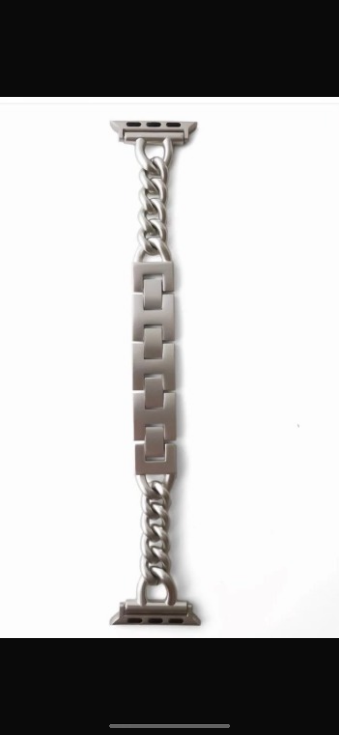 Paris shine Apple Watch Bracelet - Starlight (St-Steel)
