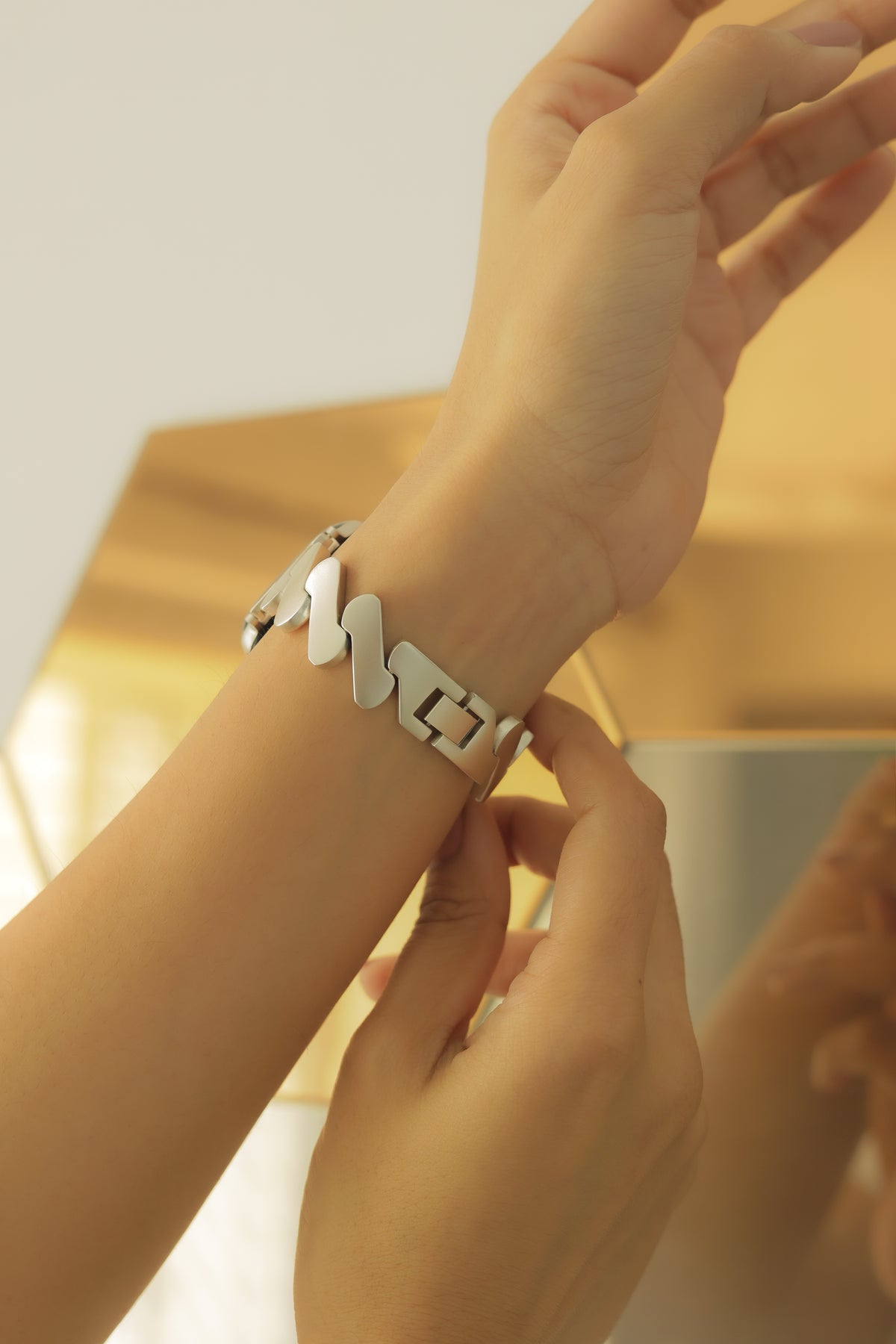 Starlight Bracelet Apple Watch Band - starlight Plated