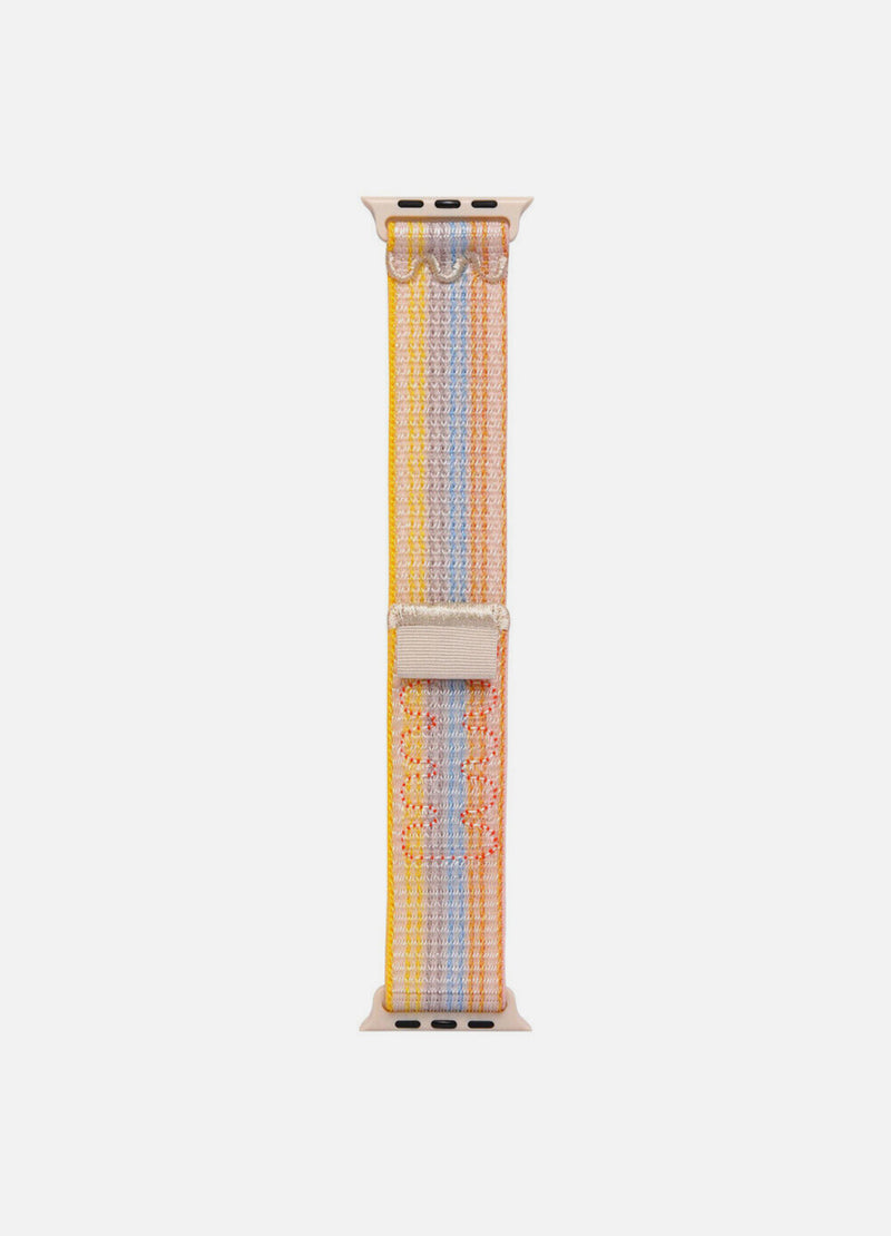 Starlight colorful Nylon Adjustable Apple sport WatchBand