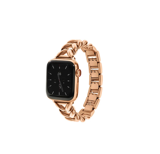Rose Gold 18 kt  Watch Band for the Apple Watch