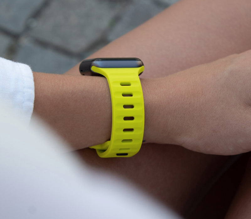 Fluro green apple watchband