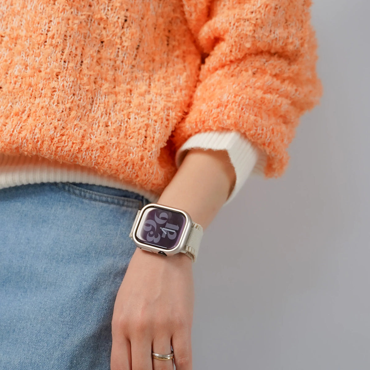 Starlight Apple Watch Case  Light weight