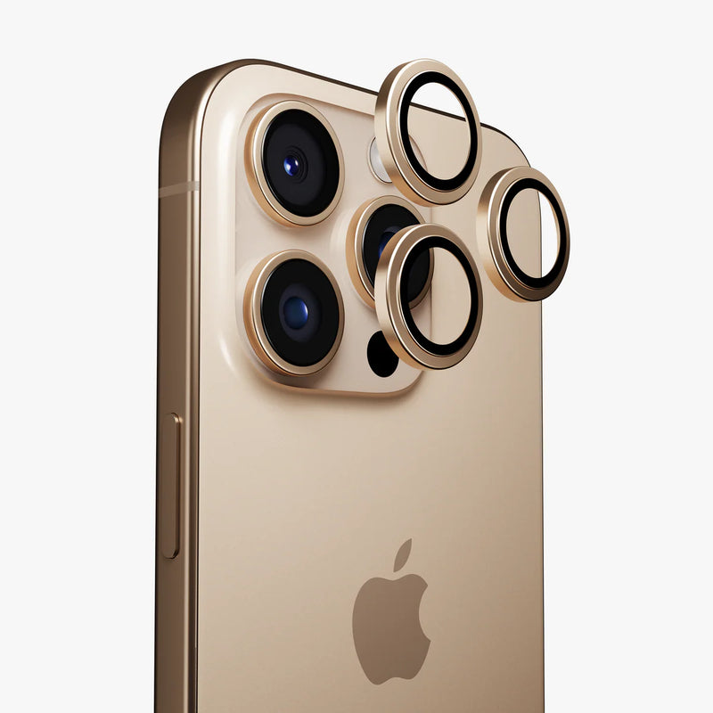 iPhone 16 Pro / Pro Max Lens Protector ( Desert Titanium  )
