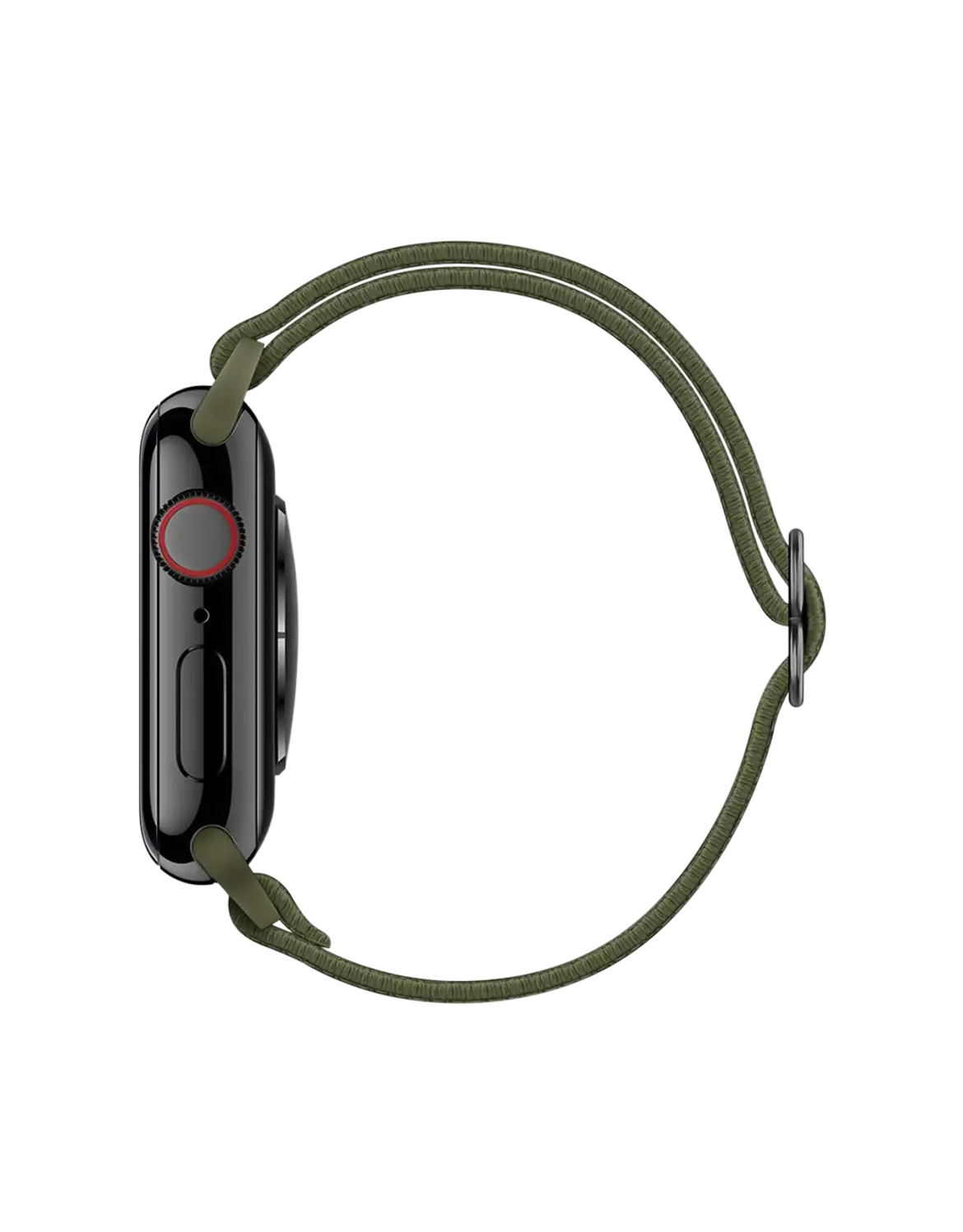 Green Nylon Adjustable Apple WatchBand