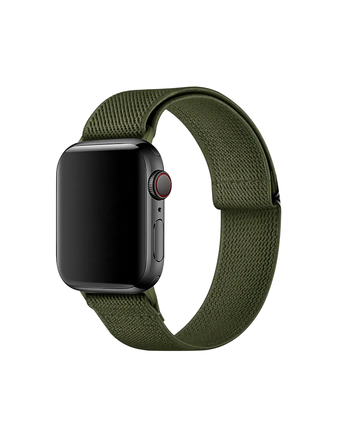 Green Nylon Adjustable Apple WatchBand