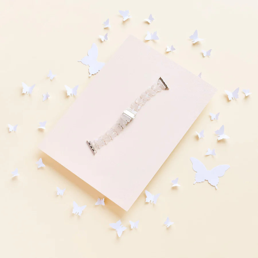 HOLOGRAPHIC BUTTERFLY APPLE WATCH STRAP