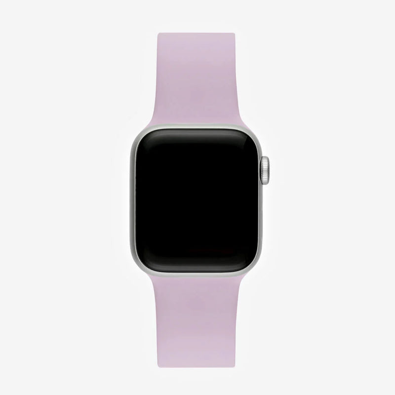 LAVENDER SILICONE SPORT LOOP APPLE WATCHBAND S/M SIZE