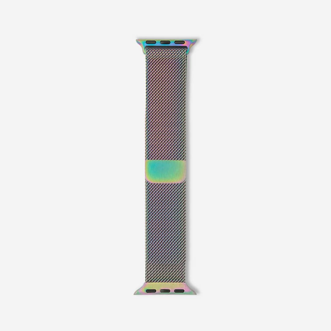 Holographic Magnetic Milanese Loop Apple WatchBand
