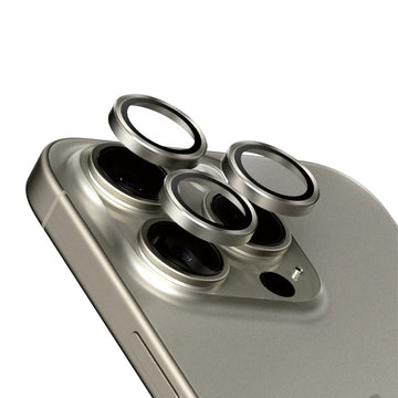 iPhone 15 pro / 15 pro max  Lens Protector ( Titanium )