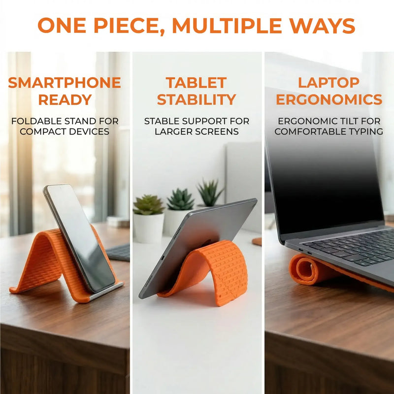 SILICONE FLEX  FOLDABLE STAND