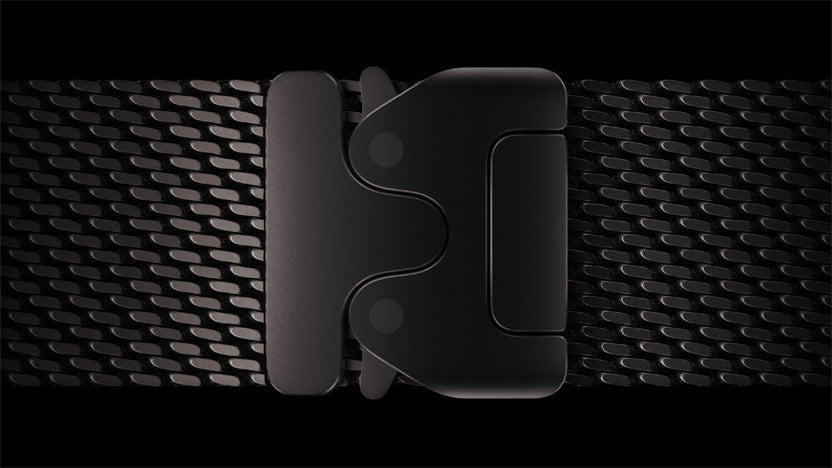 Black Milanese Loop Magnetic Apple WatchBand