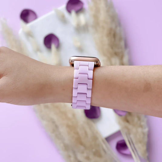 LILAC  RESIN WATCHBAND