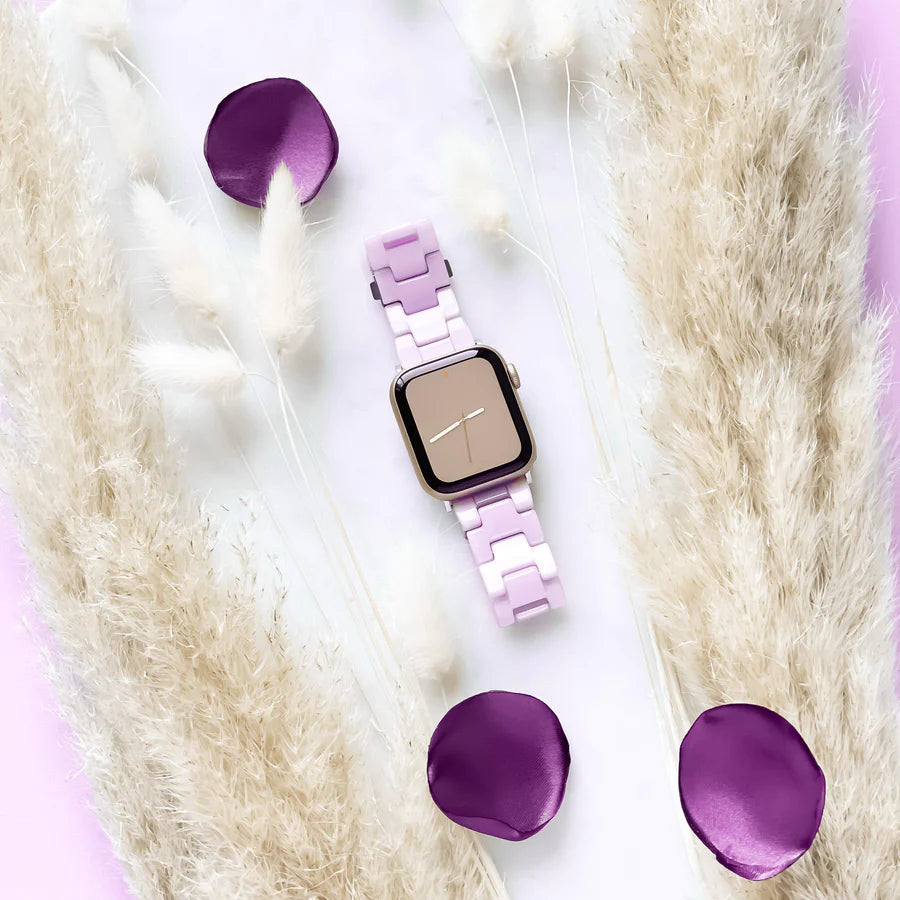LILAC  RESIN WATCHBAND