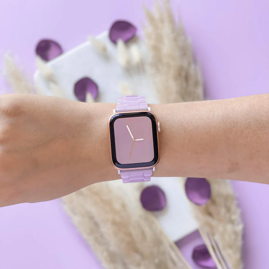 LILAC  RESIN WATCHBAND