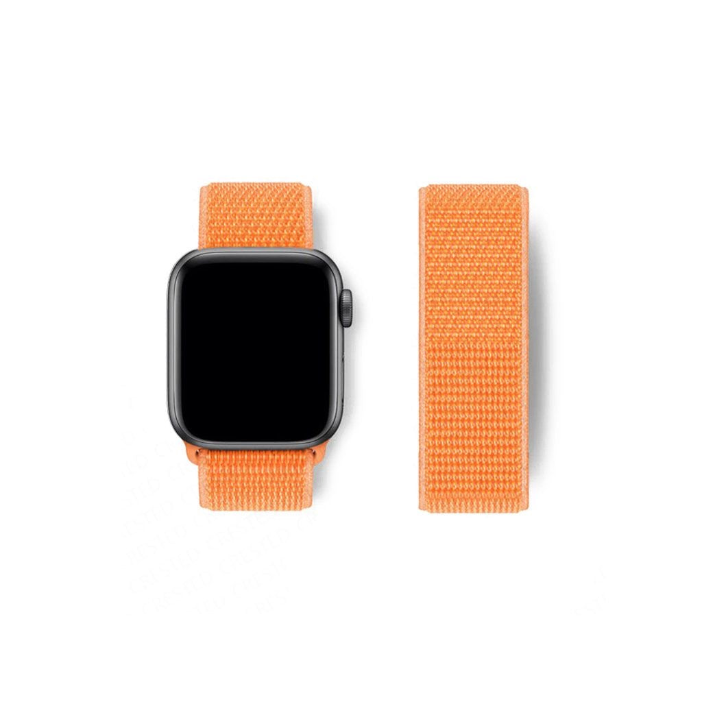 ORANGE SPORT NYLON LOOP  FOR APPLE WATCH