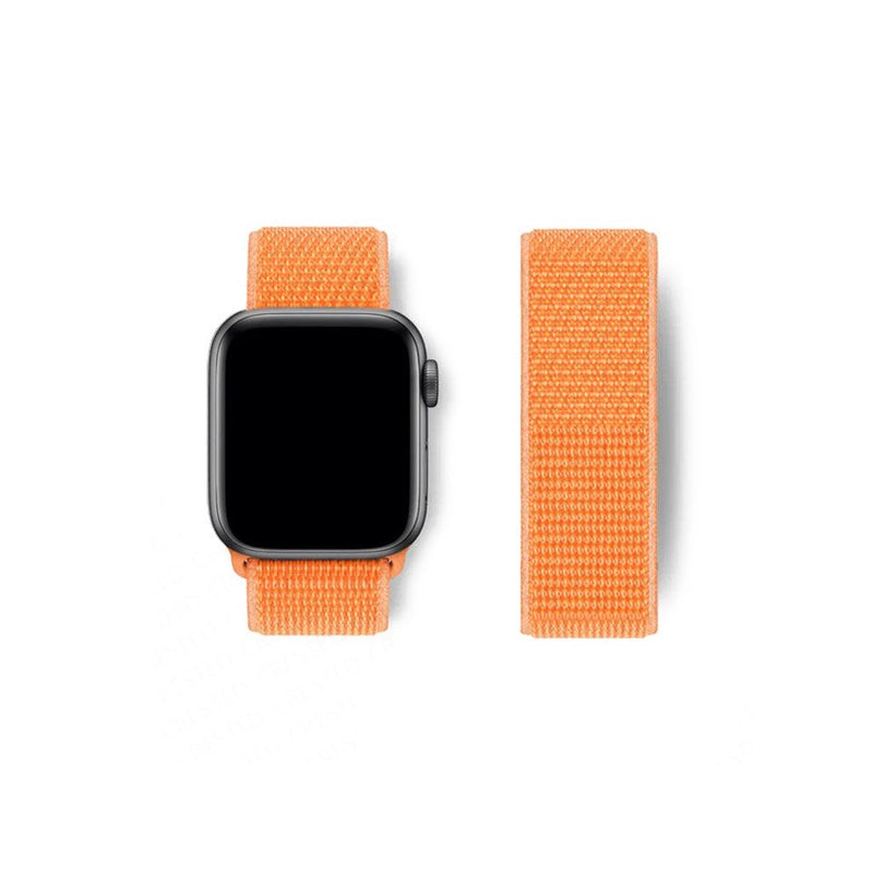 ORANGE SPORT NYLON LOOP  FOR APPLE WATCH