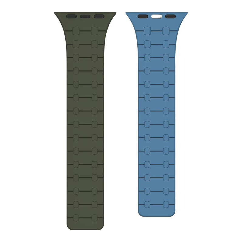 Green  Magnetic Snap - Fit Apple WatchBand