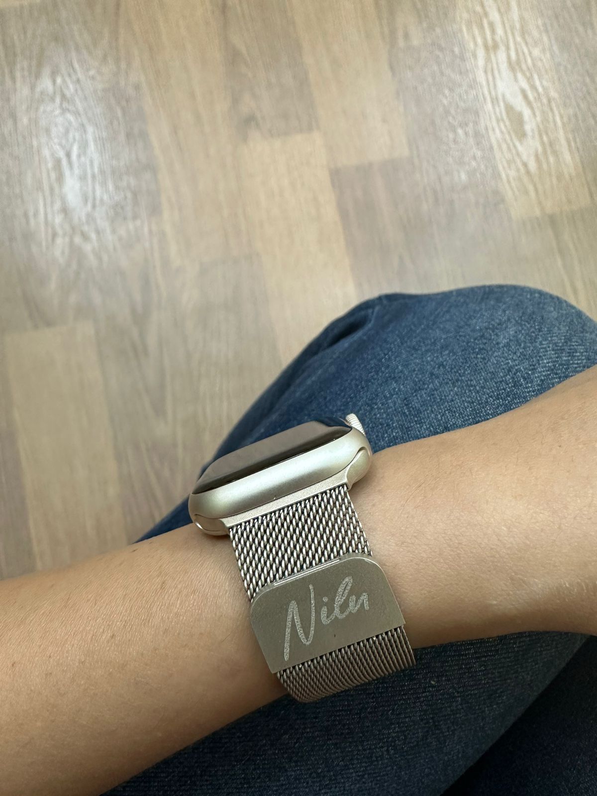 Custom Initials Apple Watch Band