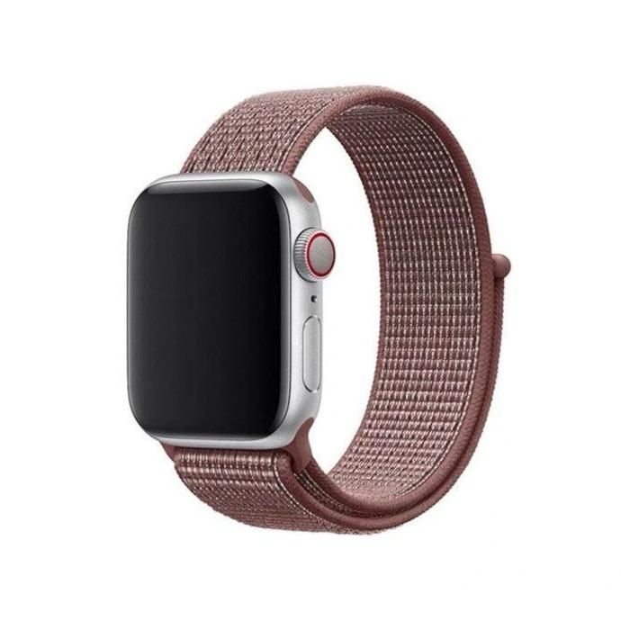 MAUVE SPORT NYLON STRAP FOR APPLE WATCH