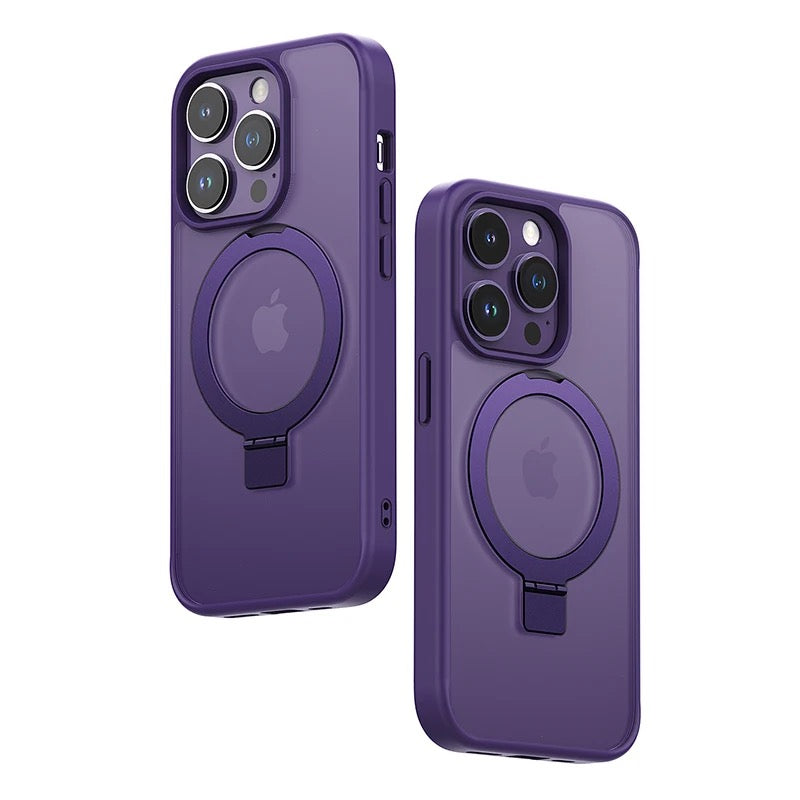 New 360 ° Rotate Magnetic Ring Case For iPhone 14 Pro/14 Pro Max