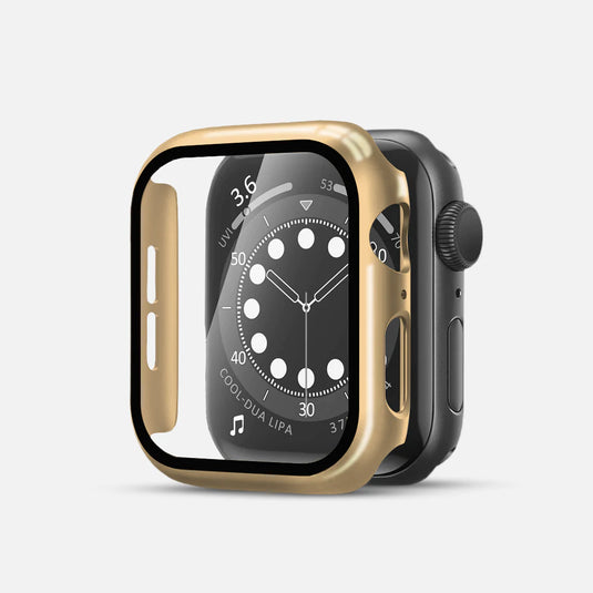 GOLD APPLE WATCH PROTECTIVE CASE
