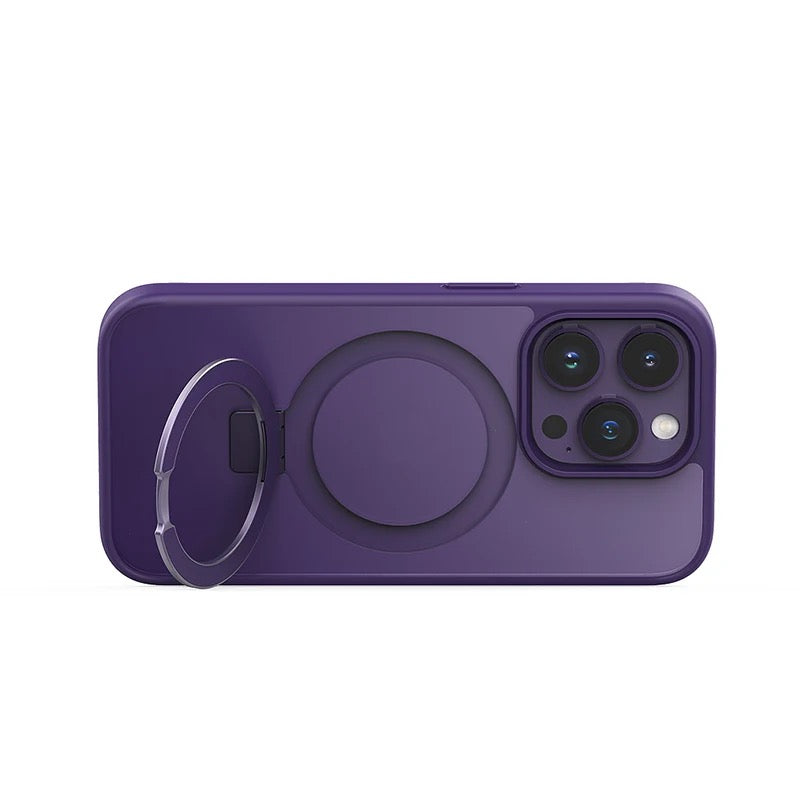 New 360 ° Rotate Magnetic Ring Case For iPhone 14 Pro/14 Pro Max
