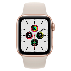 Starlight White Silicone Apple WatchBand S/M Size