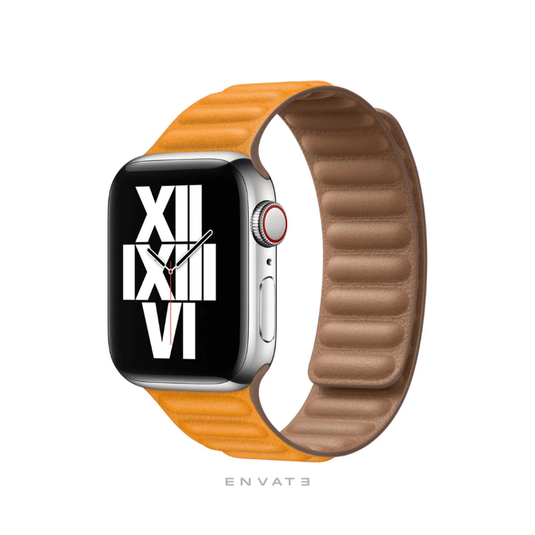 Leather Link Strap For Apple Watch