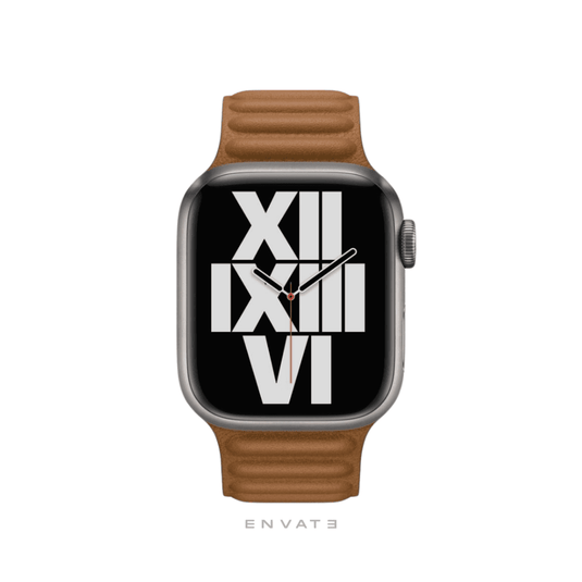 Leather Link Strap For Apple Watch