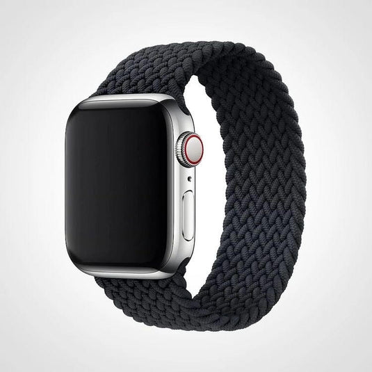 Black Braided Solo Loop Apple WatchBand