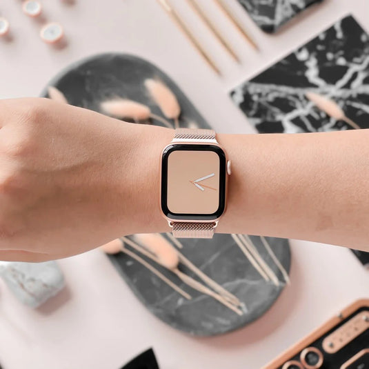 Rose Gold Apple Watch Metal Loop