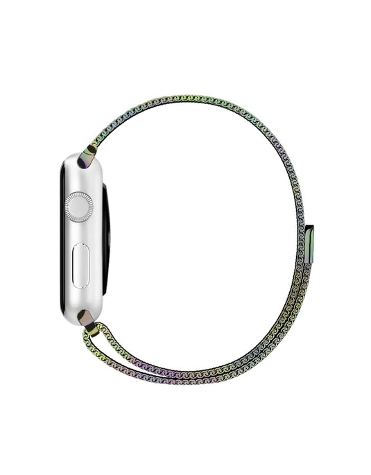 Holographic Magnetic Milanese Loop Apple WatchBand
