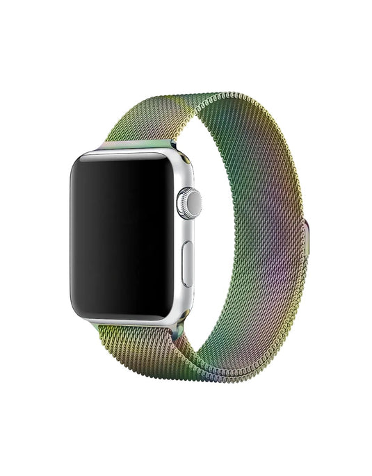 Holographic Magnetic Milanese Loop Apple WatchBand